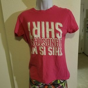 Pink handstand shirt